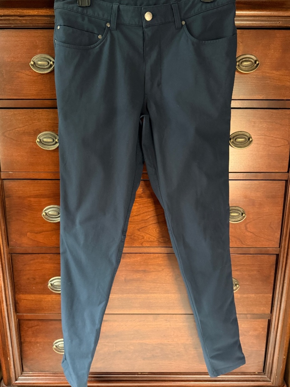 Lululemon Men's ABC Skinny TC Pants Navy Blue Size 30